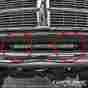 Tlrrlb-ram032500-20-sb 03-09 Topline Autopart Textured Bk Bumper Mount Bracket For 20 Led Light Bar Dodge Ram 2500 3500 Off-road-double-single-roll-led-steel-light-mount