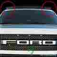 Tlrrlb-f15009-50c-bk 09-14 Topline Autopart Black Roof Pillar Mount Bracket Kit For 50 Curved Led Light Bar Ford F150