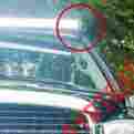Tlrrlb-ram09-52-sb 09-16 Topline Autopart Textured Black Roof Pillar Mount Brackets For 52 Led Light Bar Dodge Ram