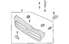 0g032-50037a Kia Genuine Oem Bumper Cover Retainer