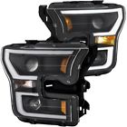111357 Anzo Black Switchback Projector Headlights For Ford 846959049987
