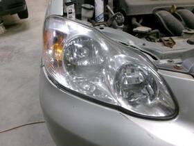 114-58982ar Passenger Headlight Thru 4/04 Ce Clear Lens Fits 03-04 Corolla 2350119