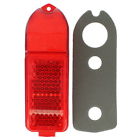 11731 Lens Jaguar Light 86-87 Oem Marker Plas-side Vanden