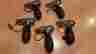 12345 Unity Lot Of 5 Spotlight Handle Assembly Police P71