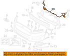 Dg9z15k867a 13-14 Grille-wire Front Ford Fusion Harness Oem Bumper