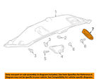 13390076 Gm Buick Oem Cascada Trunk Light Right
