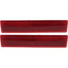 13460199 Aftermarket Products Capa Bumper Face Bar Reflectors Light Lamp Set