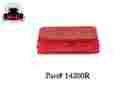 14200r-3 14200r Truck-lite 3 Pack Red Model 14 Rectangular Sealed Lamp 14200r-3 14200r Truck-lite 3 Pack Red Model 14 Rectangular Sealed Lamp