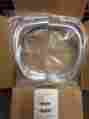 114-01037r 14483 Nova 65 Chevy Headlight Eyebrow Trim Pair