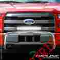 Tlbghd-f15015lbr-v2-ch 15-16 Topline Autopart Chrome Offroad Steel Bumper Multi-mount Light Bar Rack Guard Kit Ford F150