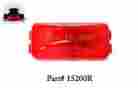 15200r-3 15200r Truck-lite 3 Pack Red Model 15 Rectangular Sealed Lamp Tl
