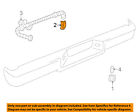 16503699 Gm Oem License Plate