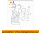 16517099 Gm Oem Taillight Tail