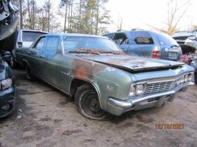 166-00112r Passenger Right Tail Light Station Wgn Outer Fits 66 Chevrolet Pass. 368214