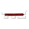 17-5301-00 Tyc Reflector Assembly Right Fits Cadillac Cts 762405650005