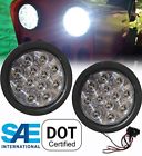 192840101815 Unbranded Pair Of Led Round Back Up Reverse