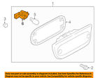 19316427 Gm Chevrolet Oem City Express High Mounted Stop