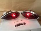193839 Ford Tear Drop New Replacement Tail Light Assemblies With Red