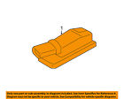 911-exterior 1k8943021c Porsche Oem 12-15