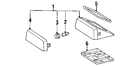 202-820-08-56-7c45 Genuine Oem High Mount Lamp