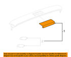 20988128 Lamp Light-high Mount Brake Gm Oem-high