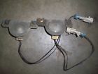 21020345 Saturn Series Coupe Rear License Plate Lamps Lights