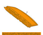2179061200 Mercedes Oem Third Brake