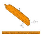 2189062300 Mercedes Oem Backup Light Back Up