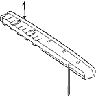 22182000569051 Oem Genuine Mount Lamp High Mercedes-benz