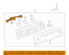 22869173 Gm Oem High Mount Wire