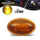 2466656866hu9qzx Partsam For Ford Amber Lens Side Fender Marker Led Lights