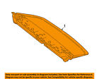 Glc300-high 2539064900 Mercedes Oem Mount Brake Lamp