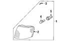 26135-3j125 Infiniti Genuine Oem Park Lamp