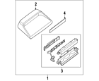 26590-9n00a Nissan 265909n00a Genuine Oem