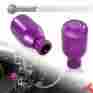 3-sk-tr182-pl Downshift Moto Universal 5 Speed Manual Aluminum Gear Stick Shift Knob Race Shifter Jdm Purple