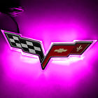 3098-009 Oracle Pink C6 - Part Emblem Illuminated 2005-13 Corvette