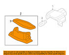 34106snb023 Honda Oem Accord License Plate Light