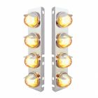 34437 United Pacific Peterbilt Front Air Cleaner Bracket Led Watermelon