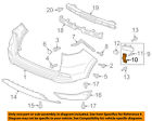 34551t1wr01 Honda Oem Rear Bracket Left
