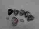 35-013-white Ijdmtoy 5pcs Black Smoked Cab