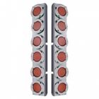 37350 United Pacific Peterbilt Rear Air Cleaner Kit Low Profile Led