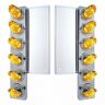37354 United Pacific Peterbilt Rear Air Cleaner Kit Low Profile Led