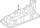 3af943021a Genuine Lamp License Volkswagen Oem
