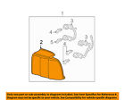 3r3z13405aa Ford Oem 99-04 Mustang