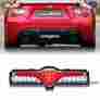 4-bl-subzra13-ccr Dtm 2013 Subaru Brz Scion Fr-s Chrome Housing Clear Lens Bumper 3rd Brake Light