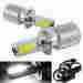 4-hid-h7-40w Hdc Autosports 2x For Chrysler H7 White 2 Cob Panel Style 12v 40w High Low Beam Fog Lamp Bulbs