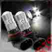 4-lb-9005-25w-wh Hdc Autosports 2x Honda Gmc Cree Hb3 9005 White 5 Led 12v 25w Projector High Low Beam Bulbs