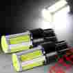 4-lb-t20-cob-18w-wh Hk5 Motors 2x T20 Wedge White Led 18w 12v Cob Chipset Reverse Back Up Lights Lamps Bulbs 7440 7441 7444 992a