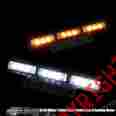 4-led-2a-wyl Dtm Led Car Truck Strobe Lights For Deck Dash 1 White Amber Brackets Control Box