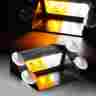 4-led-51055-wyl-e Hdc Autosports 4 Led Amber White Emergency Warn Dashboard Windshield Flash Strobe Light Bar
